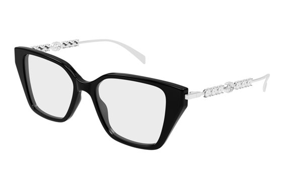 Montatura vista Gucci Donna GG1969O002-BLACK-SILVER-TRANSPARENT51 - GG1969O002-BLACK-SILVER-TRANSPARENT51